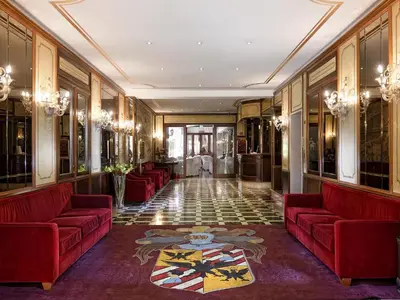 Area soggiorno di Hotel Amadeus