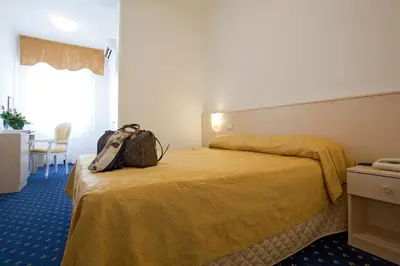 Letto o letti in una camera di Hotel Terme Venezia