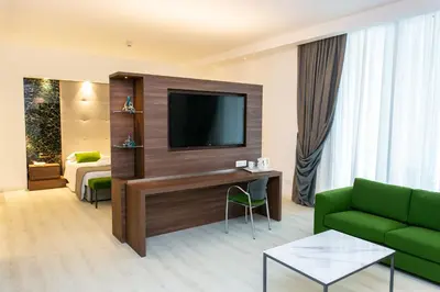 TV o dispositivi per l'intrattenimento presso Hotel Terme Venezia