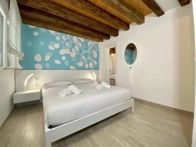 Letto o letti in una camera di Residence Stella