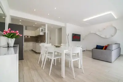 Cucina o angolo cottura di [Piazza Mazzini] Appartamento a 2 passi dal mare.