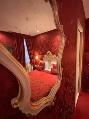 Letto o letti in una camera di Hotel al Graspo de Ua