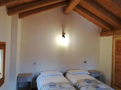 Letto o letti in una camera di La Caneveta al Piave