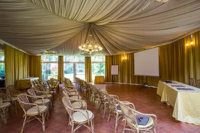 Zona business o sala conferenze di Relais Leon d'Oro