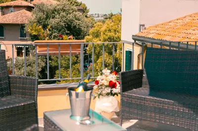 Balcone o terrazza di Hotel Villa Edera