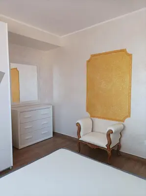 Letto o letti in una camera di Casa Micaela