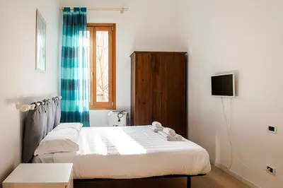 Letto o letti in una camera di Allo Squero