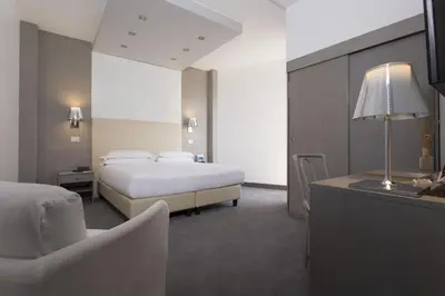 Letto o letti in una camera di Park Hotel Brasilia
