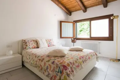 Letto o letti in una camera di CA' DEL CORDER - A secret corner of peace