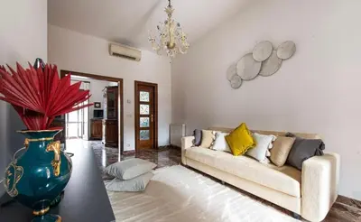 Area soggiorno di Central Apartment Ca' dei Ferro - MURANO Venice