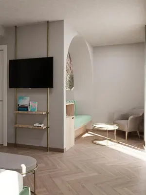 TV o dispositivi per l'intrattenimento presso Salus Smart & Chic Hotel