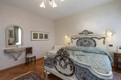 Letto o letti in una camera di Hotel Riviera Venezia Lido