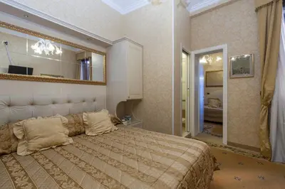 Letto o letti in una camera di Hotel Riviera Venezia Lido
