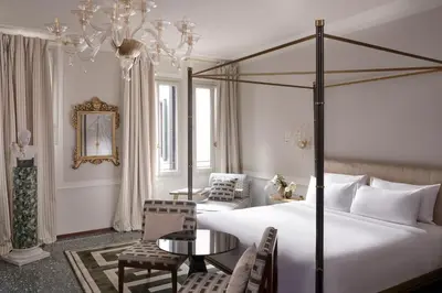 Letto o letti in una camera di Violino d'Oro Venezia