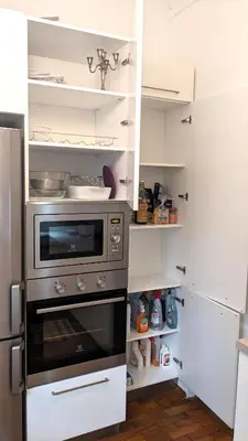 Cucina o angolo cottura di CA ROSON Exclusive Apt in heart of Padua