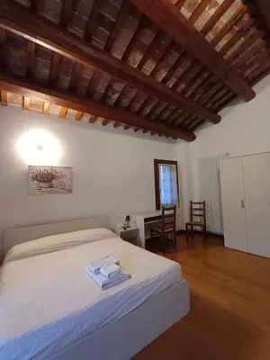 Letto o letti in una camera di Agriturismo Da Andreina