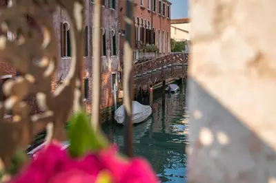 Vista sul fiume nelle vicinanze dell'appartamento