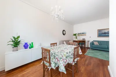 Area soggiorno di COLOMBINA HOME Venice with canal view