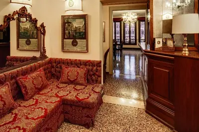 Area soggiorno di Antica Locanda Sturion Residenza d'Epoca