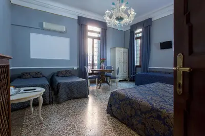 Area soggiorno di Hotel Mezzo Pozzo