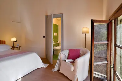 Letto o letti in una camera di Frassanelle