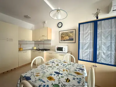 Cucina o angolo cottura di Condominio Playa-SOLO PER FAMIGLIE-Walterigato Apartments