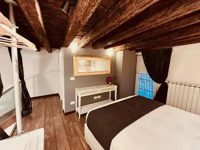 Letto o letti in una camera di Ca' Emma