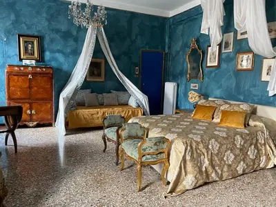Letto o letti in una camera di Gabrielle's room