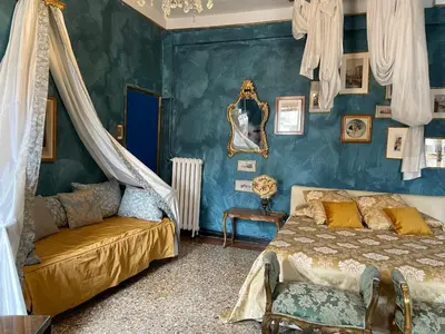 Letto o letti in una camera di Gabrielle's room