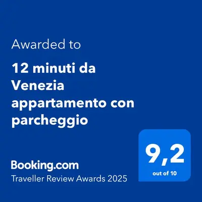 Planimetria di 12 minuti da Venezia appartamento con parcheggio