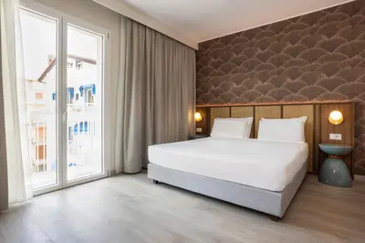 Letto o letti in una camera di Hotel Diana
