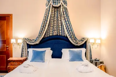 Letto o letti in una camera di Hotel Al Ponte Dei Sospiri