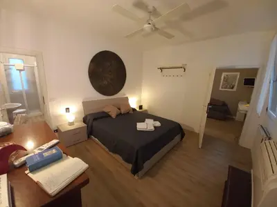 Letto o letti in una camera di Apartment Cafoscari