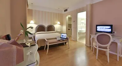 TV o dispositivi per l'intrattenimento presso Bonotto Hotel Belvedere