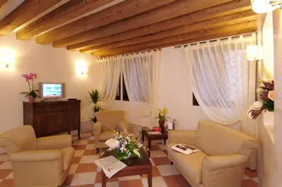 TV o dispositivi per l'intrattenimento presso Residence Corte Grimani
