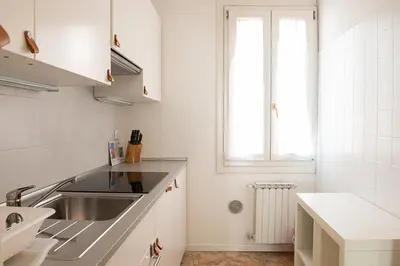 Cucina o angolo cottura di Alla Mappa, meraviglioso appartamento con vista