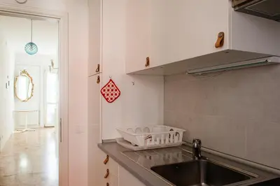 Cucina o angolo cottura di Alla Mappa, meraviglioso appartamento con vista