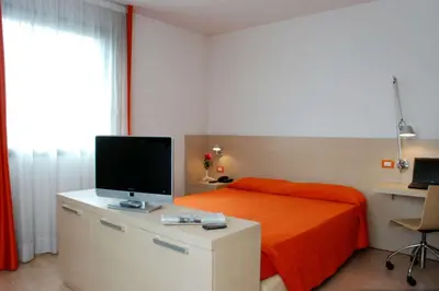 TV o dispositivi per l'intrattenimento presso Best Western Plus Hotel Galileo Padova