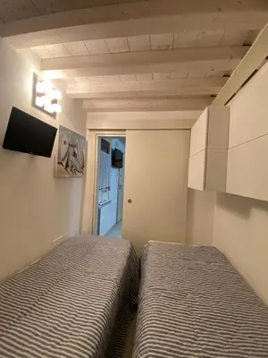 Letto o letti in una camera di Ca' Contadin