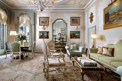 Area soggiorno di The Gritti Palace, a Luxury Collection Hotel, Venice
