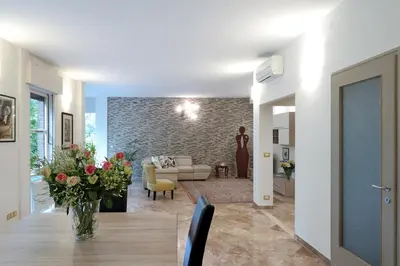 Area soggiorno di PadovaResidence Apartments - vicino Cappella degli Scrovegni, Ospedale e Università