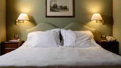 Letto o letti in una camera di Hotel Villa Cipriani