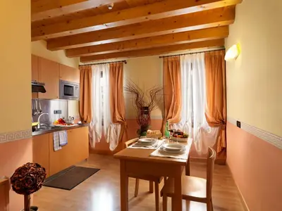 Cucina o angolo cottura di Hotel & Residence Roma