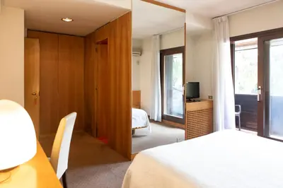 TV o dispositivi per l'intrattenimento presso Hotel Due Mori