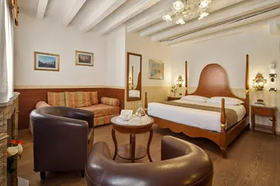 Letto o letti in una camera di UNAHOTELS Ala Venezia-Adults 16