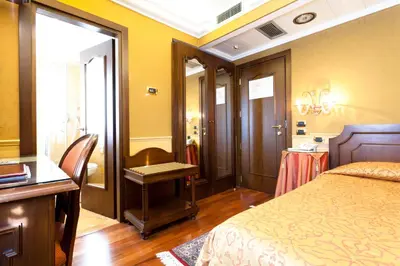 Letto o letti in una camera di Hotel Al Codega