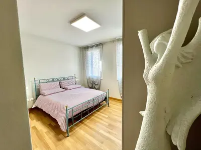 Letto o letti in una camera di ERMAN HOUSE - Naviglio Riviera del Brenta Venezia