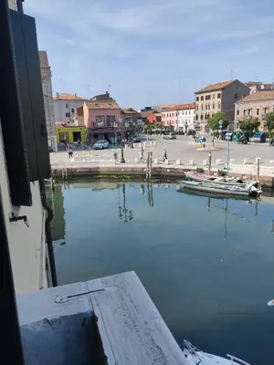 Vista sul fiume nelle vicinanze dell'appartamento