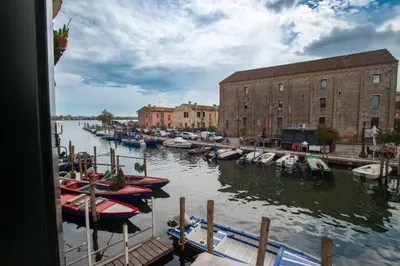 Vista sul fiume nelle vicinanze dell'appartamento