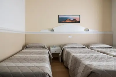 Letto o letti in una camera di Hotel Miami